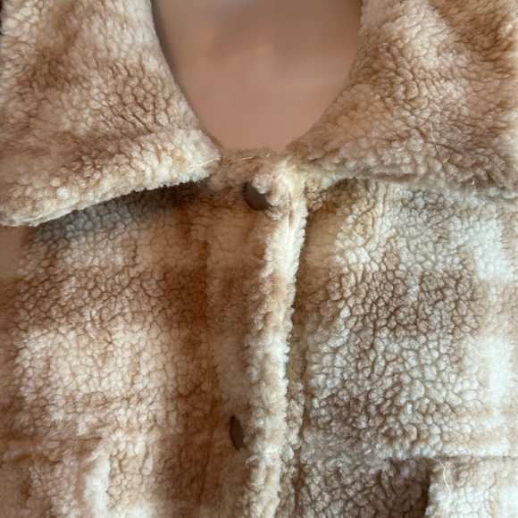 NWT Gilli Beige/Cream Sherpa Jacket, Size 1X - Picture 2 of 14
